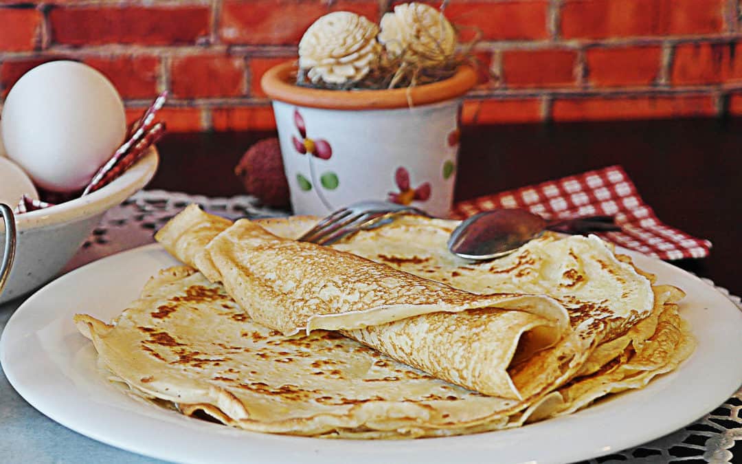 Recette de crêpes légères aux insectes